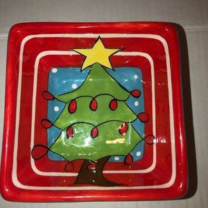 Christmas candy bowl